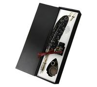 Generico Quill Pen And Ink Set | Vintage Writing Tool | Note Taking Pens