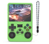 Generico R36S Custodia Protettiva in Silicone per Console di Gioco, Antiurto, Antigraffio, Anticaduta, per console Portatile R36S, Custodia Morbida Portatile. (Verde)
