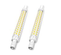 Generico R7S 118mm Lampadina LED 10W J118 Riflettore Lineare Luce Bianco Freddo 6000K 60W R7S Lampadina Alogena di Ricambio 12 * 118mm Lampadine LED Slim LED Spotlight,Cool White