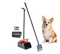 Generico Raccoglitore escrementi gatto, Pala a manico lungo setacciante per cani, Badile Resistente Da Lettiera, Per Uso Domestico, All'Aperto, Viaggi, Escursioni, Picnic, Giardino Posteriore