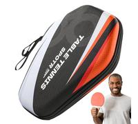 Genérico Racket Cover | Hard Shell Table Tennis Paddle Case Organizer | Waterproof Safe Bag Holder For Kids Adults Friends Indoor Outdoor Sports Practice Assesories