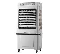 Generico Raffreddatore d'aria evaporativo, 3 in 1 raffrescatore portatile a palude, raffrescatore evaporativo a 3 velocità con serbatoio d'acqua da 40 litri, oscillazione a 120°(Black)