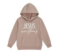 Generico Ragazze Felpa con Cappuccio Manica Lunga,Felpa Sportivo Bambina Leggero Autunno Inverno Felpe Ragazza Elegante Lunghe Casual Scuola Cappotto Ultra Morbida Oversize per 2-13 Anni Invernale