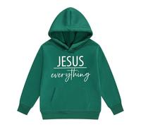 Generico Ragazze Felpa con Cappuccio Manica Lunga,Felpa Sportivo Bambina Leggero Autunno Inverno Felpe Ragazza Elegante Lunghe Casual Scuola Cappotto Ultra Morbida Oversize per 2-13 Anni Invernale