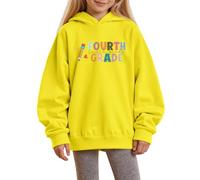 Generico Ragazze Felpa con Cappuccio Manica Lunga Maniche Lunghe per Bambini Pullover Ampia Accogliente Graziosa Giacca alla Moda Taglia Hoodie Comfort e Calore 2-13 Anni Invernale