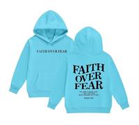 Generico Ragazze Felpa con Cappuccio Manica Lunga Morbida Felpe Grafica per Girocollo Sweatshirt Calda Sportswear Casual Scuola Cappotto Tinta Unita Cerniere Primaverili 2-13 Anni Invernale