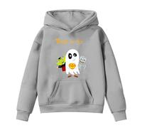 Generico Ragazze Felpa con Cappuccio Manica Lunga Morbida Felpe Grafica Top Teenager Classics Ragazza Elegante Lunghe Cappotto Homewear per Bambini Moda lescenti attività Sportive