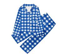Generico Ragazze Ragazzi Pigiama Manica Lunga,Abbigliamento da Casa Set Caldo Carino a Lunga e con Pantaloni Lunghi Unisex Bambini Adatto per Il Gioco nel Tempo Libero