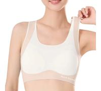 Generico Ragazze Reggiseno Sportivo Senza Cuciture Crop Top Allenamento Canotta Leggera per Bambini (11-14 Years)