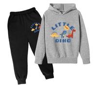 Generico Ragazze Set di Abbigliamento Tempo Libero,Top E Pantaloni Kids Maniche Lunghe Girocollo Bambini Casual Pullover Felpa Tuta con Svasati Taglie Forti Autunno Inverno per Regalo