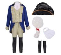 Generico Ragazzi Set pirata Medievale Costume di Halloween per Bambini Top E Pantaloni Scozzesi Giacobiti Abito pirata Ragazzi