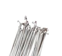 Generico Raggi Bici 36 Pezzi 13G Raggi for Bici in Acciaio Inossidabile for da Strada di Montagna for Bicicletta elettrica ad Alta Resistenza Colore Argento con nippli in Rame(13G 182mm 36pcs)