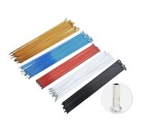 Generico Raggi per Bicicletta Universali Bicicletta con Aste in Acciaio A Raggi Rossi, Blu, Dorati E Bianchi 186/188/233/235/259/261/292/294mm(Golden,294mm)