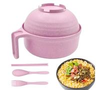 Genérico Ramen Bowl - Microwave Noodle Bowl | Microwave Heating Cup Noodles Soup Bowl | Thermal Ramen Bowl With Handles Pasta Cooker Instant Cooking Microwave Bowl