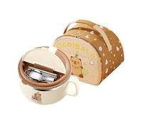 Generico Ramen Bowl Set, 1300ml Capybara Ramen Bowl With Chopsticks, Noodle Large Capacity Tableware For Everyday Dining Soup Noodle Salad Cereal Fruit Office School Dormitory Apartment Travel