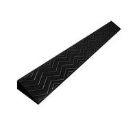 Generico Rampa di Accesso per Sedia a rotelle Resistente e Antiscivolo, Portatile, per Interni/Esterni, Adatta a Scooter, passeggini e gradini, 4-4,5 cm, Soluzione per marciapiedi, Facile ausilio all