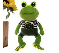 Generico Rana Di Peluche Cuscini da Divano Morbidi Sorridenti | Peluche Animali Compagno per Bambini, Bambine, Ragazzi, Donne, Casa, Camera da , Ufficio, Divano, Auto, Viaggio, Compleanno