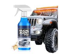 Generico Rapido - 120 Ml Prevenitore di Ghiaccio | Spray Invernale, Formula Senza Acqua per Rimuovere Rapidamente La Brina Fino A -40°C, Ghiaccio O Neve Senza Riformare Il, A Temperature