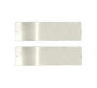 Genérico Raschietto da Sci, in Acciaio, 2 Pezzi, per la Manutenzione della Base, Riparazione Esterna, per la casa, Il Viaggio, la Neve e Il Ghiaccio, per Escursioni quotidiane