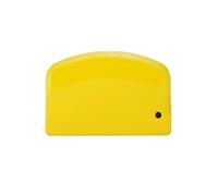 Generico Raschietto for impasto in silicone, spatola for crema, taglierina in plastica for farina, dolci e torte, utensili da cucina, accessori(Yellow)