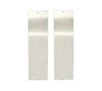 Generico Raschietto per da Sci - Raschietto per Snowboard da 2 Pezzi | Strumento da scci Portatile in Acciaio Inossidabile 9x2,36 Pollici, raschieetto per da Sci e Snowboard per Lo scci Sportivo