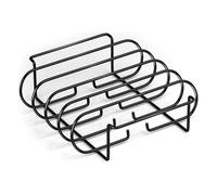 Generico Rastrelliera per Costolette - 1 Griglia per Costolette in Acciaio Inossidabile, Supporto per Griglia Verticale Grande A 4 Slot, Supporto per Grigliare per per Barbecue per Carichi Pesanti |