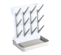 Generico Rastrelliere Asciuga Biberon, Bottiglia Stendino, Scaldabiberon, Scolabottiglie Con Vassoio Di Scarico Per Gli Accessori Bambini Essenziali