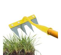 Generico Rastrello per Prato da Giardino Attrezzo livellatore Pesante | Estirpatori Manuali Ideale per l'in cortili, aiuole, serre, vivai, frutteti, fattorie, aree all'aperto, giardini e