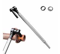 Generico Ratchet Cargo Winch Bar - Chrome Vanadium Steel 48/60cm Heavy Duty Strap Tension Tool - Trailer Tie Down Ratchet Handle - Easy Tightening Release Tool for Trucks Flatbed And Cargo Securing