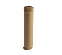 Generico Rattan Naturale Rotolo,Tessuto Rattan Artigiana Rotolo di Fettuccia in Rattan a Scacchi in Plastica PE 40cm, Foglio Vimini per Riparazione Sedie e Mobili(Coffee,40cm x 1 Meter)