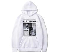 Generico Rauw Alejandro Felpe con Cappuccio Stampate da Uomo, alla Moda, a Maniche Lunghe, da Strada, vestibilità Regolare, Leggere E Traspiranti (3 M)