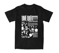 Generico Raw Alejandro T-Shirt per Uomo e Donna Moda Harajuku T-Shirt retrò T-Shirt Casual Oversize Streetwear (6 L)