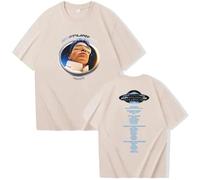 Generico Raw Alejandro T-Shirt per Uomo e Donna, T-Shirt alla Moda, T-Shirt Larghe, Casual, Streetwear (3 L)