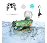 Generico RC Car, Land and Water Vehicle, Adjustable Speed Remote Control Truck, Built-in Water Squirter Feature, Ideal for Rock Crawling, Racing, Pool Fun, Backyard Bashing, Indoor Drifting