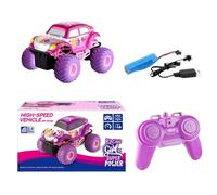Genérico RC Drift Car | Veicolo Ad Alta Velocità | Giocattolo Telecomando 2.4 GHz per Bambini E Ragazze Oltre 5 Anni Avventure All'aperto Compleanno E Feste