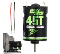 Generico Rc Electric Motor | RC 540 Reliable Material Motor With Low Voltage Protection,540 Brushed Motors 20T 27T 35T 45T Motors, Fully Functional Protection For 1/10 Crawler Car Axials SCX10