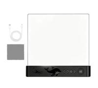 Generico Reading Light Flat Page Rechargeable 3-Color Dimming Panel Lamp