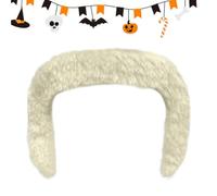 Generico Realistic Beard - Fake Mustache | Wizardd Beard And Wig for Cosplay Theater Actors Drag Performers Hunting House School Activities Party Organizers Masquerade Carnival