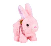 Generico Realistic Bunny Toy, Interactive Plush Figure Toys, Cute Stuffed Bunny, Electronic Pet Rabbit, Ideal for Kids, Home Decoration, Playtime Fun, Indoor Use, 6.3x3.54x6.3 inches