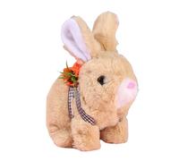 Generico Realistic Bunny Toy, Interactive Plush Figure Toys, Cute Stuffed Bunny, Electronic Pet Rabbit, Ideal for Kids, Home Decoration, Playtime Fun, Indoor Use, 6.3x3.54x6.3 inches