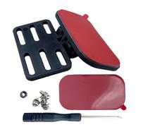 Generico Rear Dash Cam Holder - Universal Rear Window Mount, Multi-Angle Adjustable View, 10x8x6cm Standard Fit + ABS Polymer, Heat Resistant Resin Bracket - For Sedan, Minivan & SUV Backup Cam