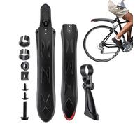 Generico Rear - Mountain Bike Mudguards | Bicycle Fenders | Reflective Rear And Front Bicycle Accessories for Safe Protection in City Traffic Splash Guards And Reflectors