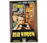 Generico Rear Window | Manifesto originale restaurato | Stampa 70x100 cm | Alfred Hitchcock | Poster thriller anni ’50 | Cinema cult | SACWEBPHOTO
