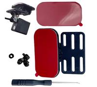 Generico Rear Window Mount, Camera Dash Bracket, Car Holder Stand, Easy Install Windshield Mount for Minivan Suv Driving Parking Rear View Backup Camera Use Stable Secure Placement