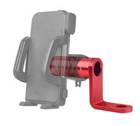 Generico Rearview Mirror Extension Mount For Motorcycles - Aluminum Alloy Clamp Rack For Cell Phone, GPS & Camera | Vibration-Resistant Extender For Safe Long-Distance Rides