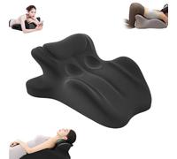 Generico Rebound Couples Pillow for Intimacy, Sweet Surrender, Deep Position Support Pillow, Position for Intimacy Wedge, Suitable Sitting And Lying (black)