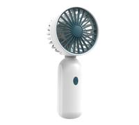 Generico Rechargeable Handheld Fan, USB Portable Cooling Device, 13.7x6x4.3 inches Silent Lightweight Personal Fan for Students Adults, Compact Workplace and Travel Cooling Solution