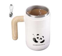 Generico Rechargeable Quiet Motor, Magnetic Stirring Mug - Portable, Stainless Travel Safe Cup, Portable Automatic Mixing Design, Smooth Blend Heating Friendly Container,For Home Office Travel