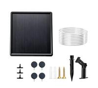 Generico Rechargeable Solar Pond Air Pump, Portable Aquarium Aerator