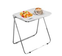 Generico Rechteckiger Klapptisch | Couchtisch/Klappbarer Esszimmerstuhl - Mehrzweck-Utility-Tisch Für Den Innen- Und Außenbereich, Wohn-, Wohnzimmer- Und Schlafzimmermöbel